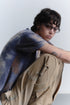 CIRCLE CUT-OUT PANTS -RUSTED BEIGE-